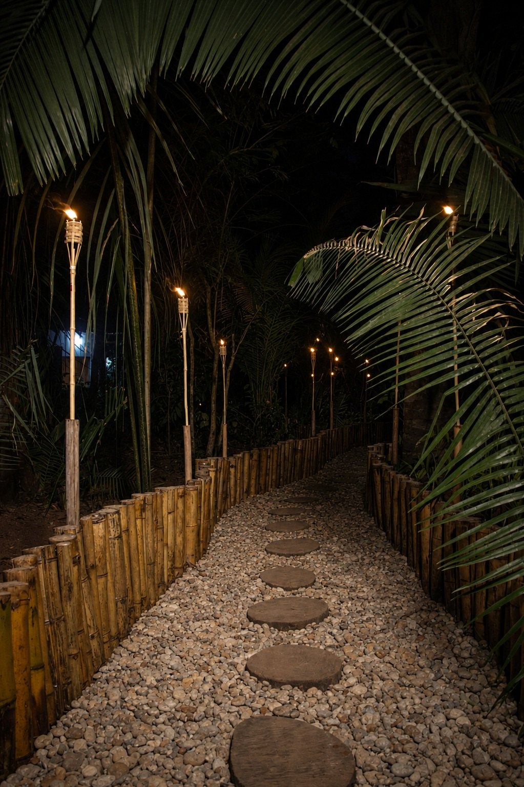 O caminho de tochas